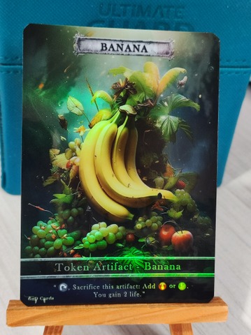 Foil Banana #3 AI ART
